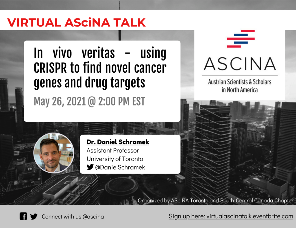 flyer virtual talk Daniel Schramek